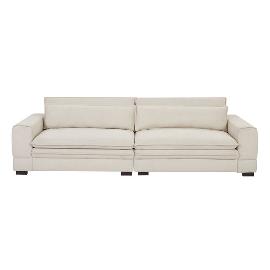 Modern Upholstered Mid-Century Sofa Couch by Blak Hom