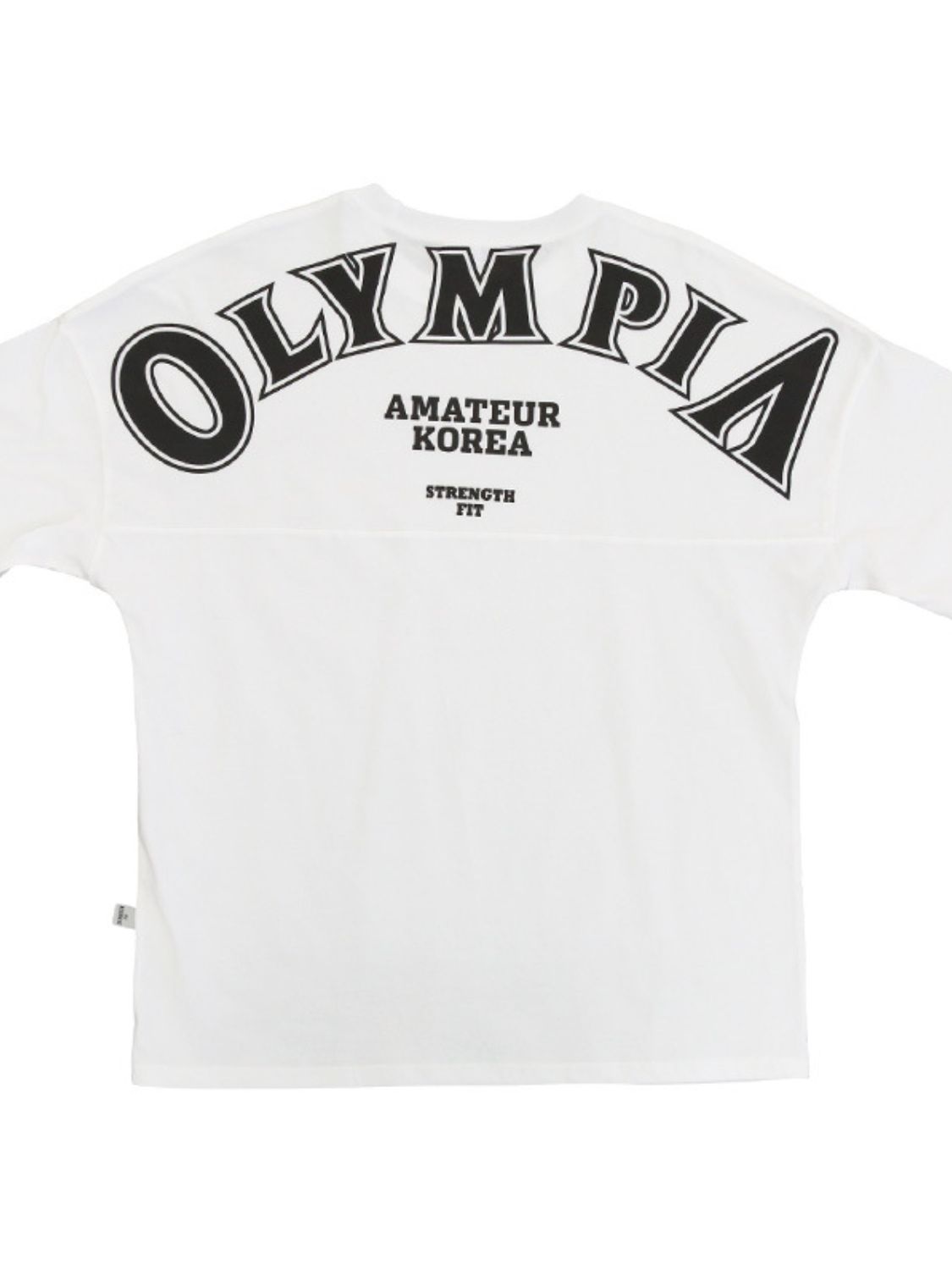 Men's Plus Size Letter Graphic Round Neck T-Shirt