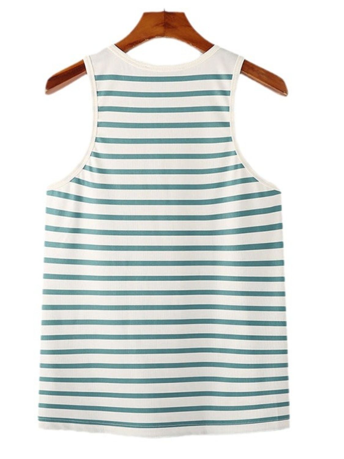 Men's Striped Wide Strap Tank