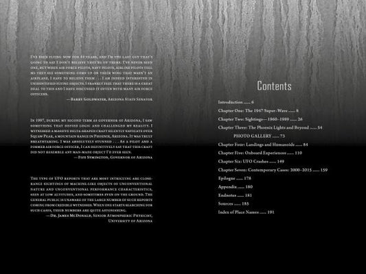 UFOs Over Arizona by Schiffer Publishing