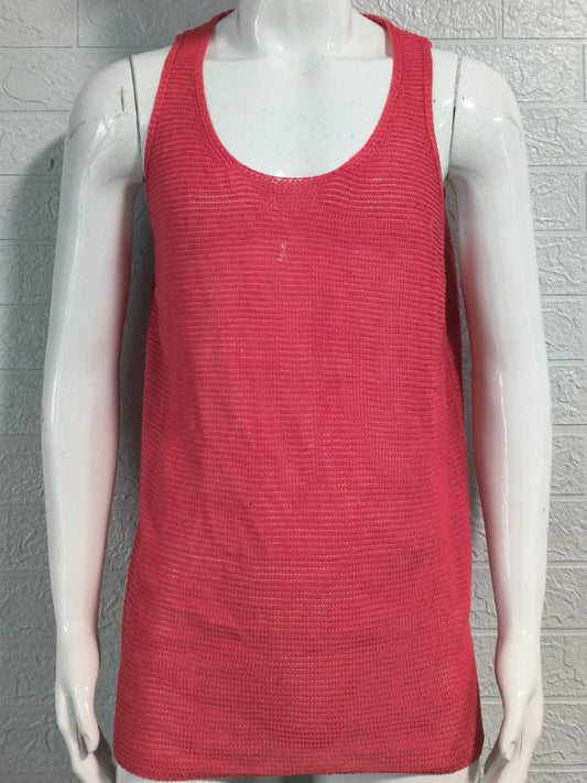 Men's Plus Size Scoop Neck Knit Tank