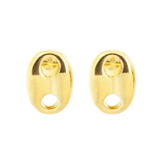 RMZ GOLD NYC 14k Gold Mariner Stud Earrings