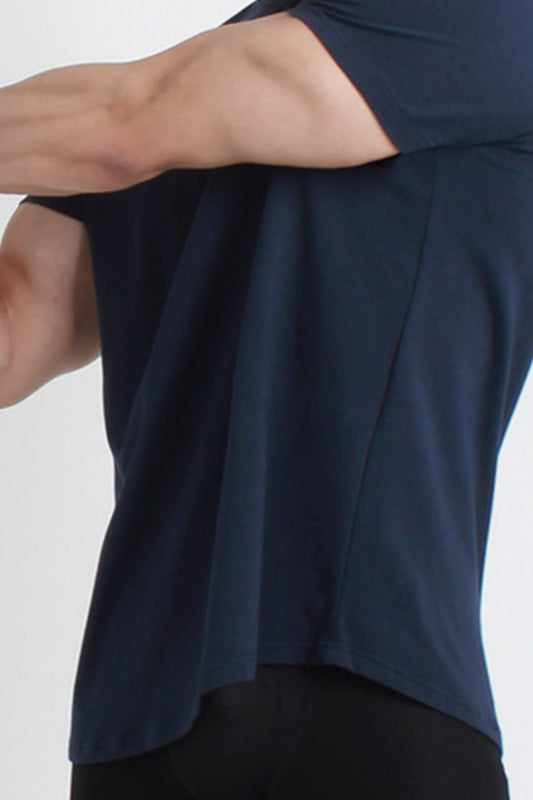 Men's Plus Size Round Neck Short Sleeve T-Shirt