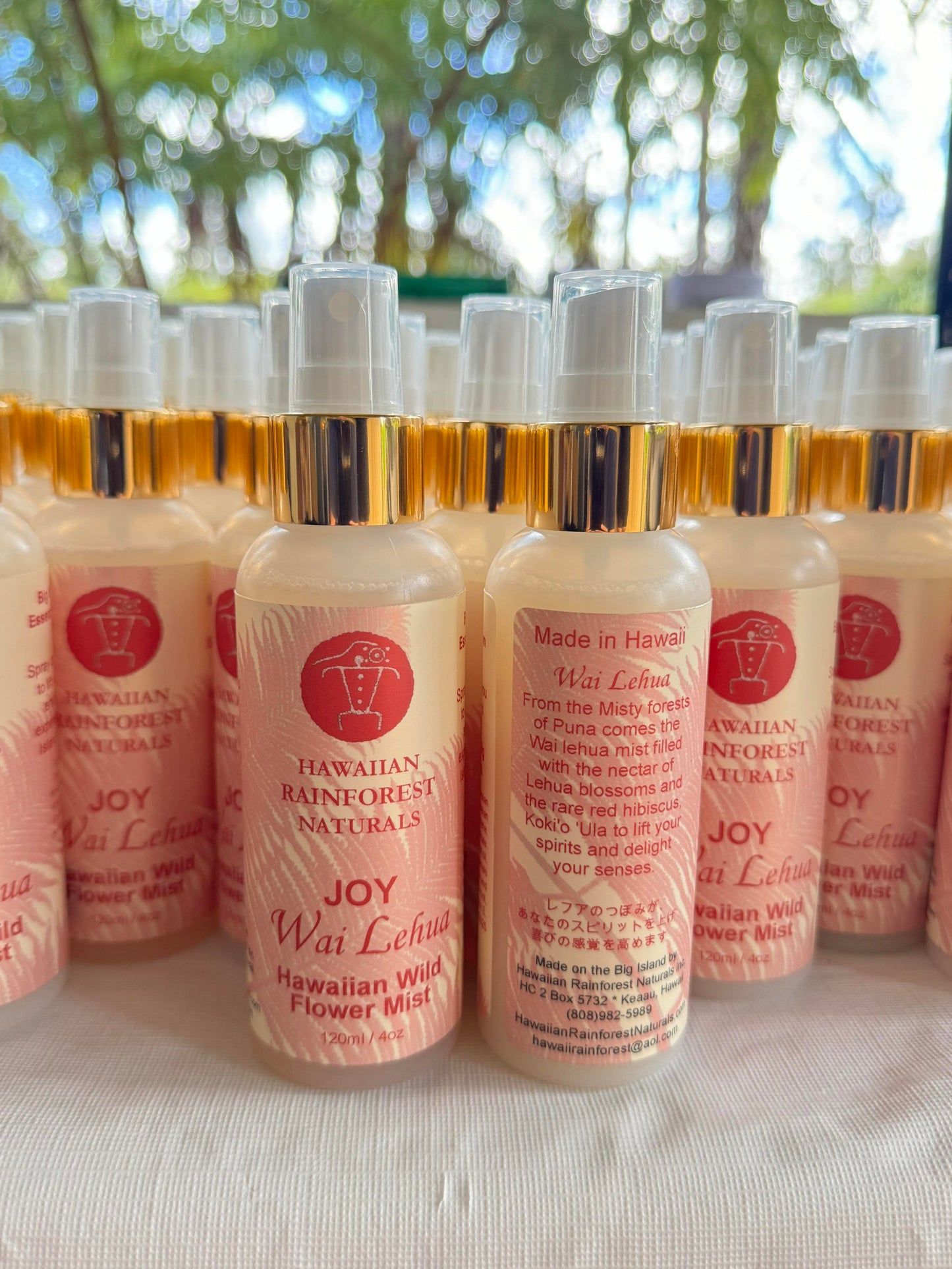 NEW! Wai Lehua JOY MIST by Hawaiian Rainforest Naturals