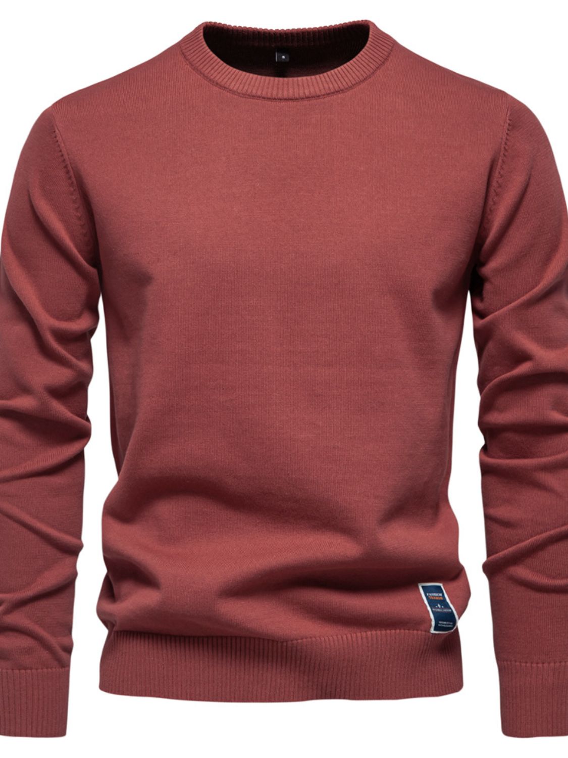 Men's Round Neck Long Sleeve Sweater