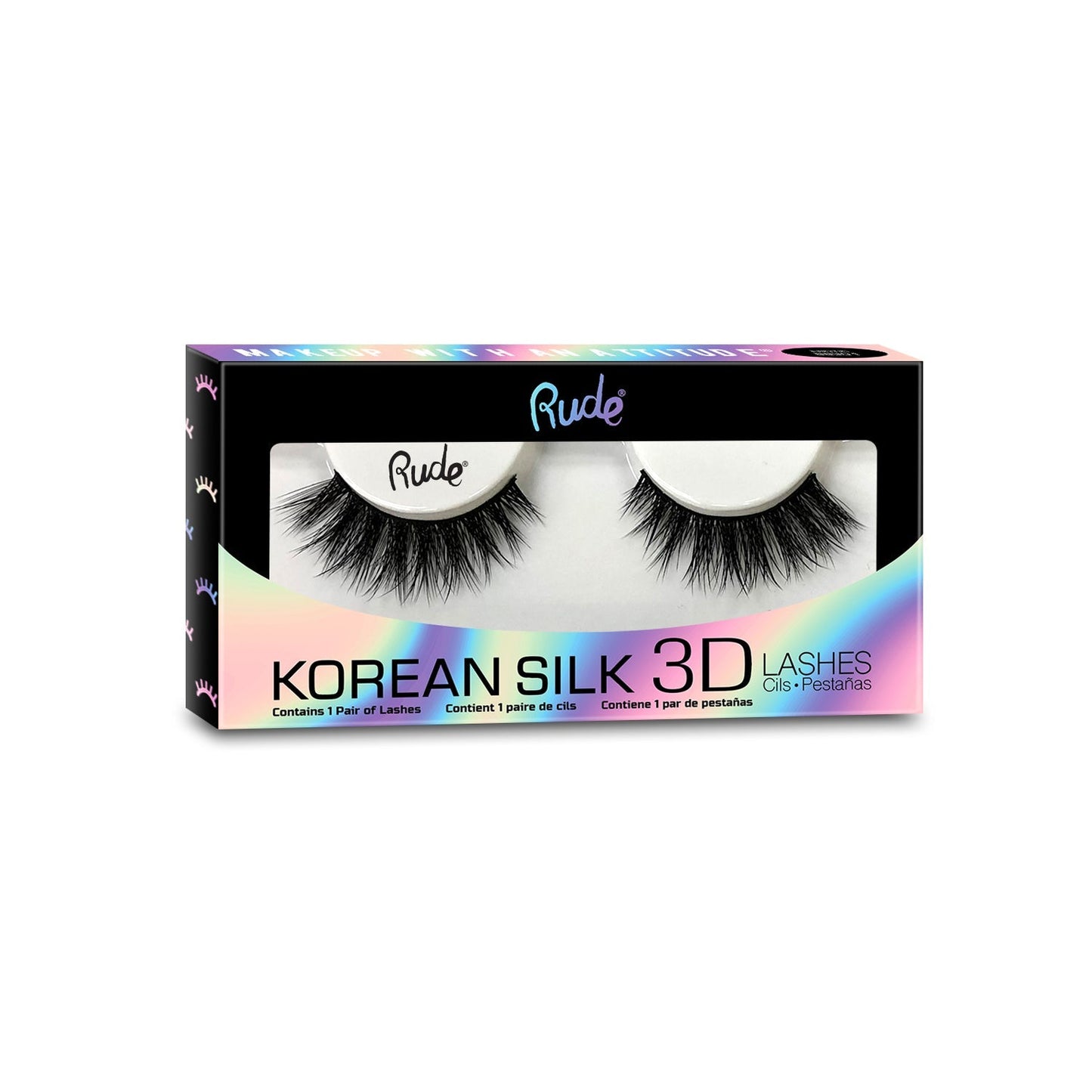 RUDE Lush - Korean Silk 3D Lashes - Audacious