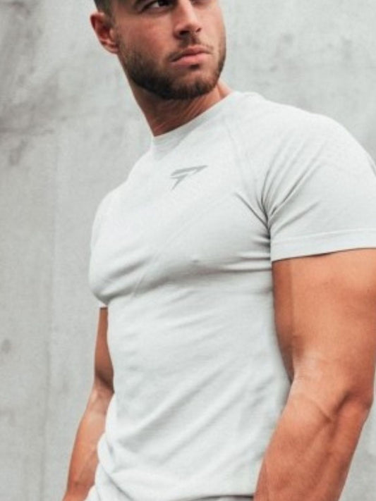 Men's Plus Size Round Neck Short Sleeve T-Shirt