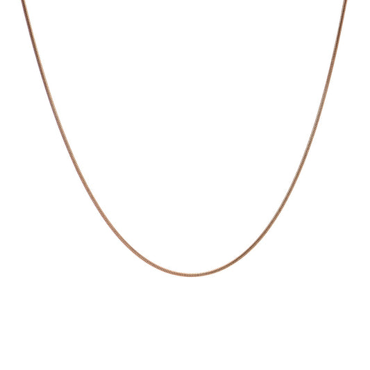 C030RG B.Tiff Thin Rose Gold Plated Coil Chain by B.Tiff New York