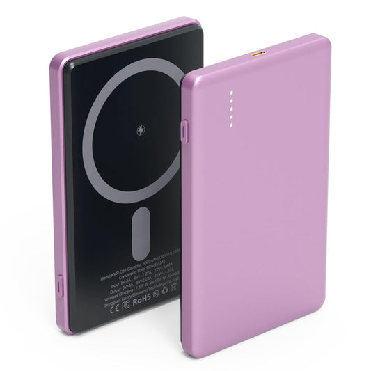 2 In 1 5000mAh MagSafe Wireless Power Bank PD20W Magnetic Fast Charger Portable Phone Charger Fit for IOS Phone 15 14 13 12 Series And More