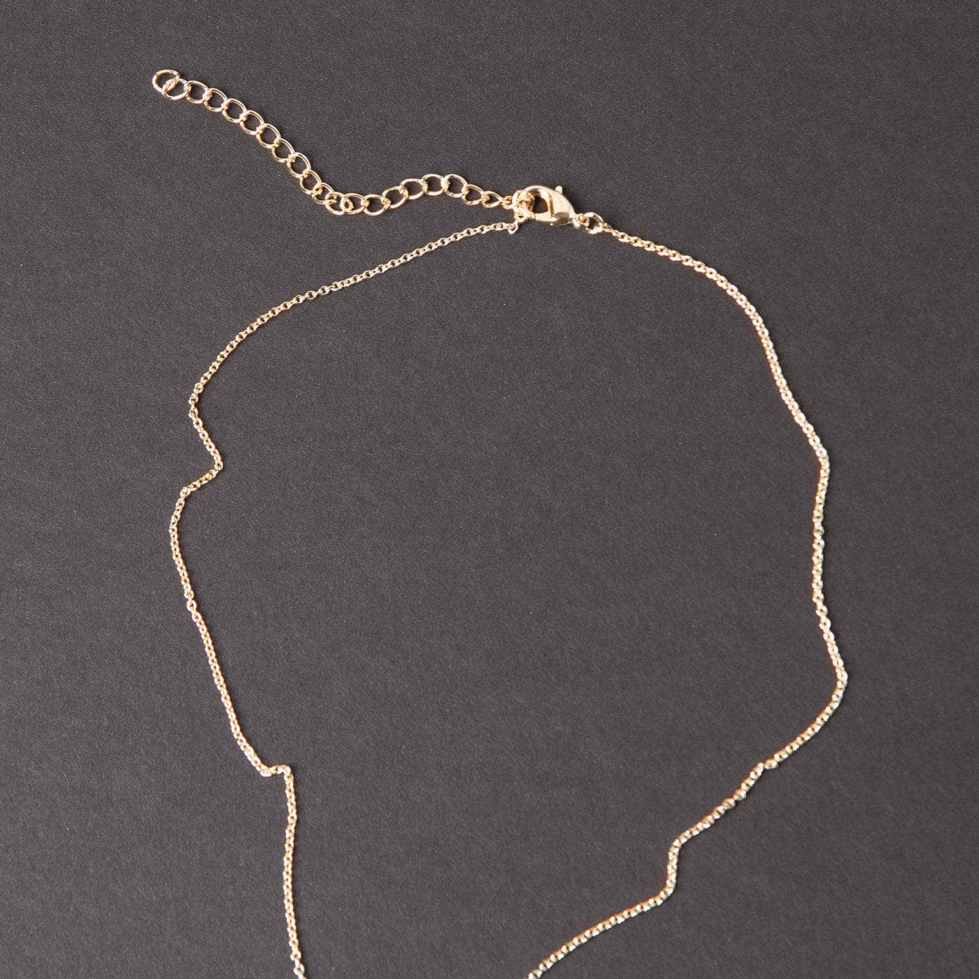 Labradorite Crystal Point Necklace by Tiny Rituals