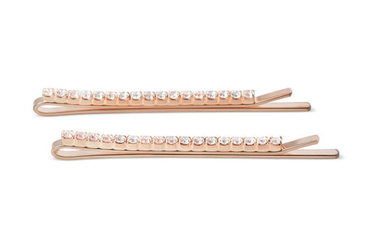 NuMe Sparkle Hair Pin Set of 2- Rose Gold by NuMe
