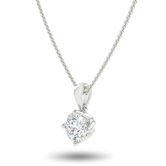 Sirius Solitaire Necklace - Multiple Sizes by Brilliant Carbon