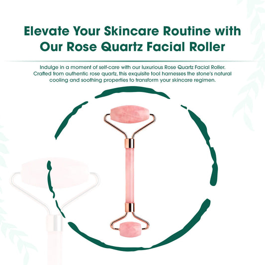 Rose Quartz Face Roller by BeNat