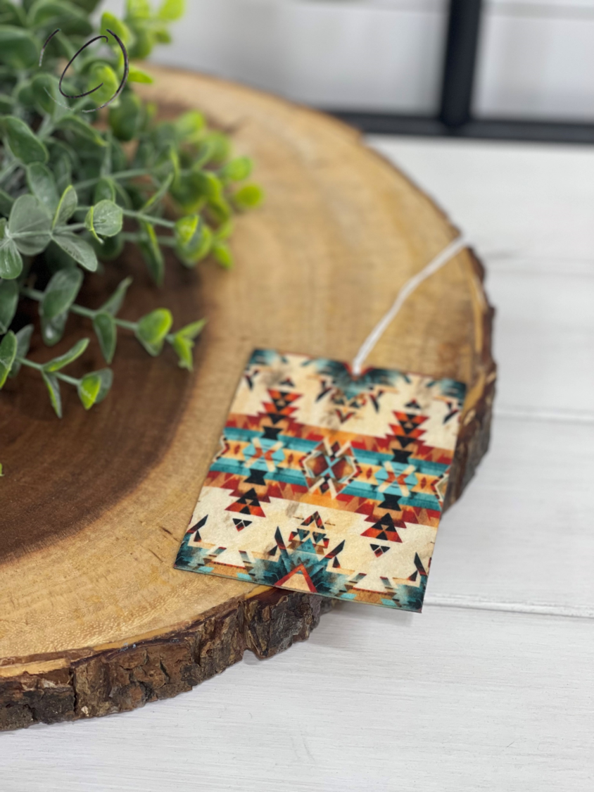 Western Aztec Car Freshener by CMD Wholesale
