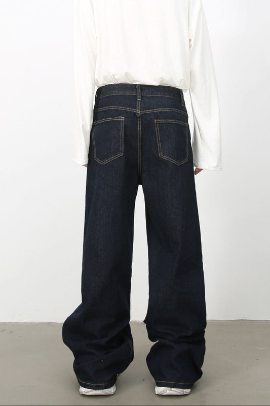 Men's Mid Rise Baggy Jeans