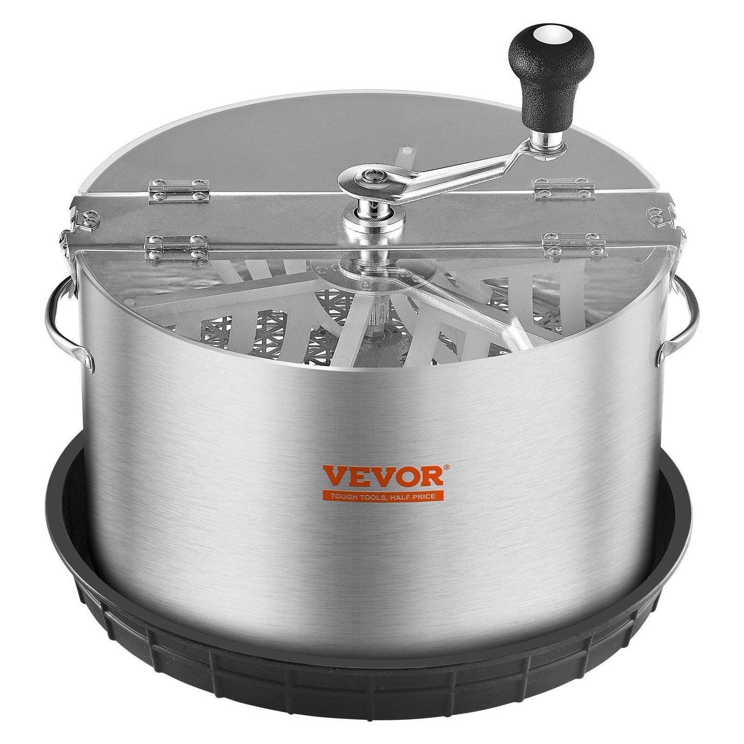 Bud Leaf Trimmer, 16 inch Stainless Steel Manual Bud Trimmer Machine, with Clear PET Cover for Visual Cutting, Hand Pruners Included, for Cutting Leaves, Buds, Flowers, Hydroponic Plants