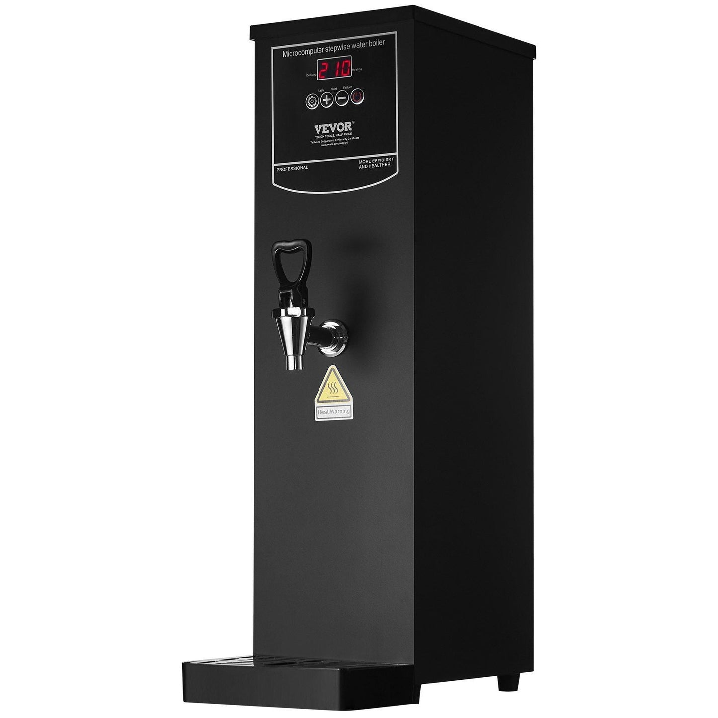 15L Commercial Water Boiler Electric Hot Water Dispenser Stainless Steel