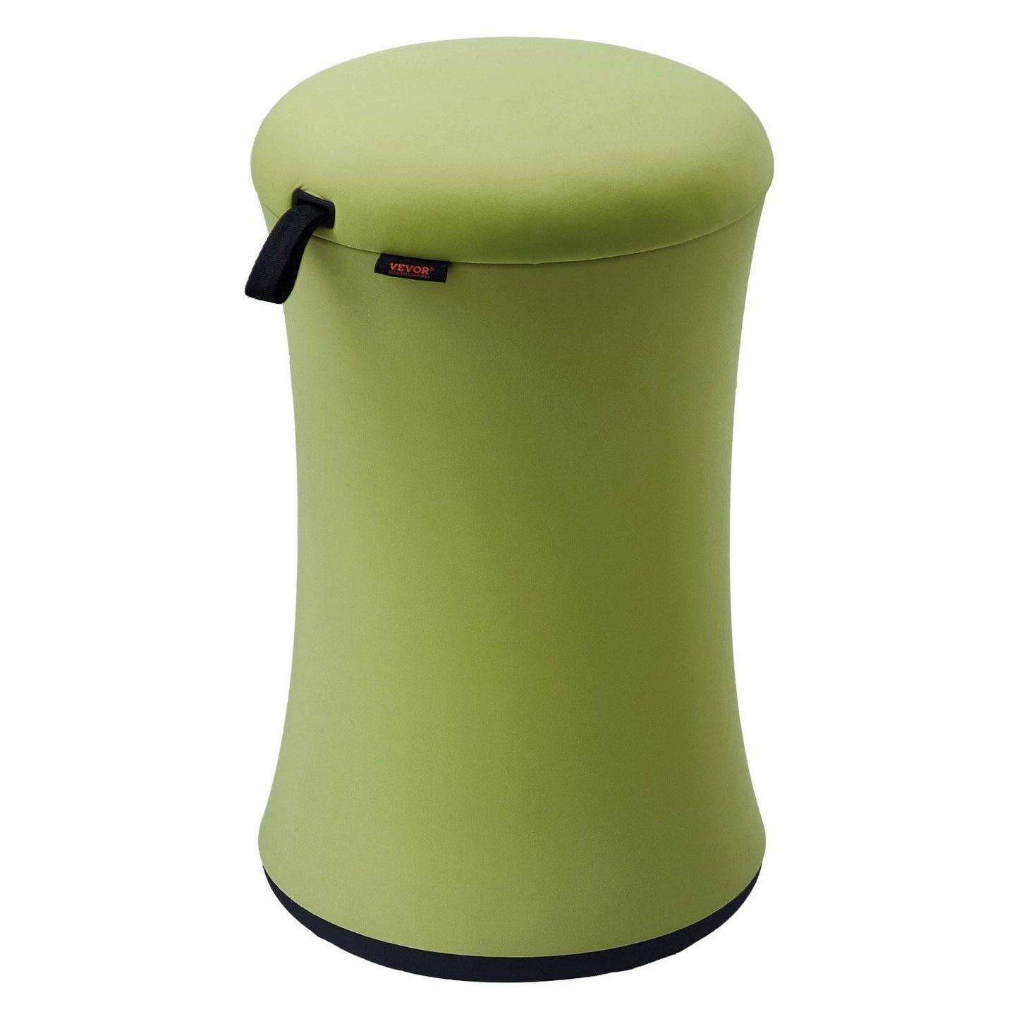Wobble Chair, Height-Adjustable (19.3-25") Wobble Chair with Fabric Cover, Flexible Seating Wobble Stool Made of Iron & Sponge, Ideal for School, Office & Home, 20° Tilt Angle, Green