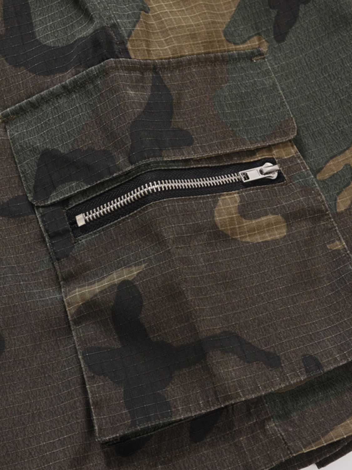 Men's Drawstring Camouflage Shorts