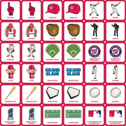 Washington Nationals Matching Game by MasterPieces Puzzle Company INC