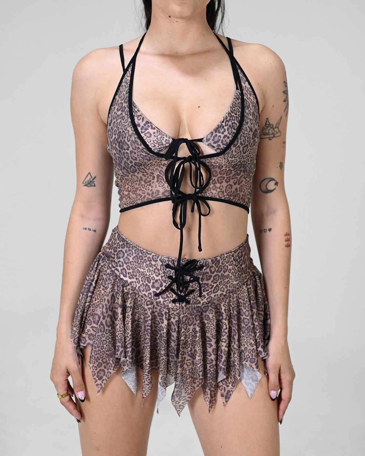 Leopard Luxe Crop Top