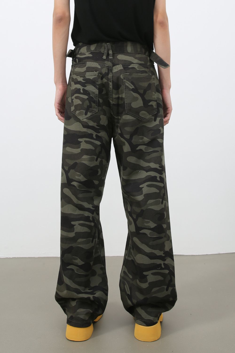 Men's Camouflage Jeans with Pockets