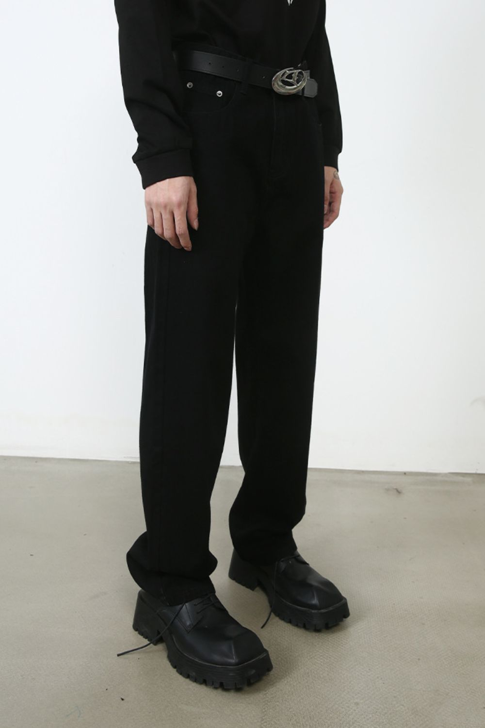 Men's Mid Rise Jeans with Pockets