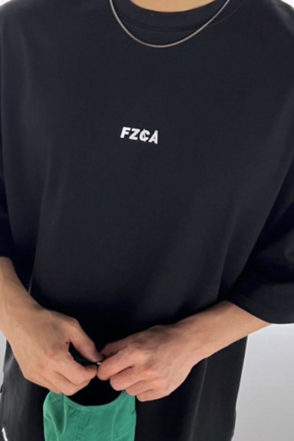 Men's Plus Size Letter Round Neck Half Sleeve T-Shirt