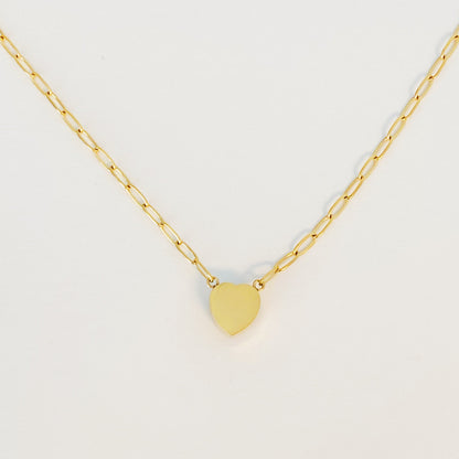 Chained To My Heart Necklace by Ellisonyoung.com
