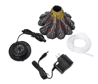 Magma Magic Resin Volcano For Aquariums by Dog Hugs Cat