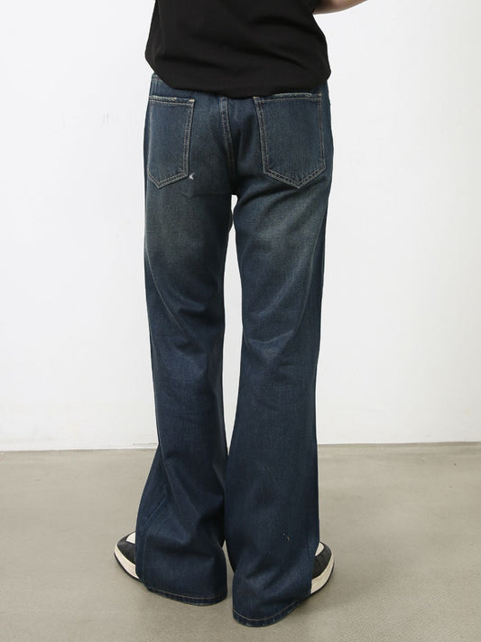 Men's Bootcut Jeans with Pockets