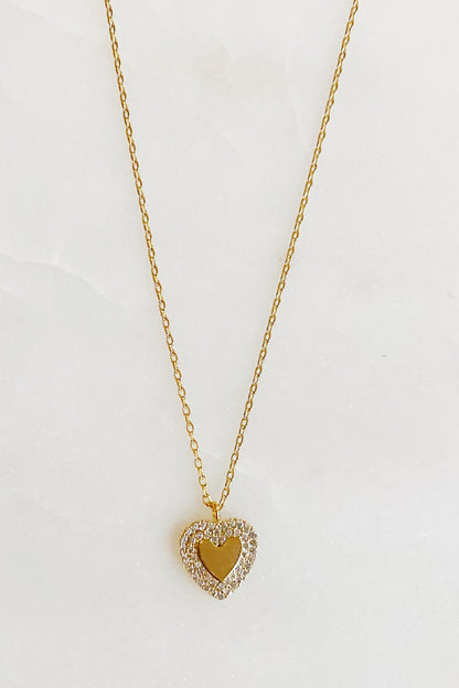 So Pretty Mini Heart Necklace by Ellisonyoung.com