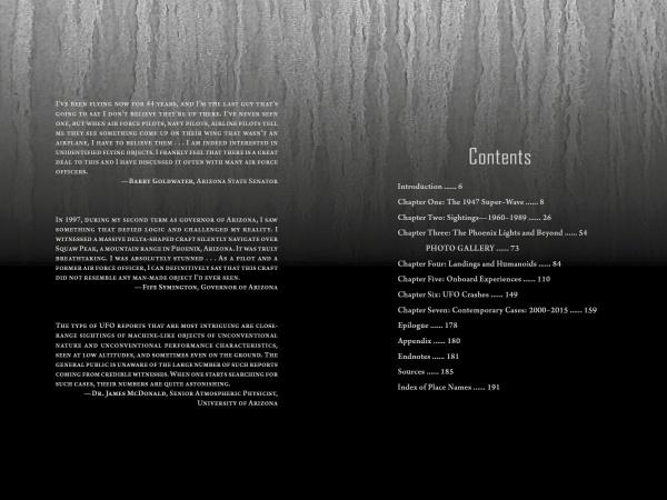 UFOs Over Arizona by Schiffer Publishing