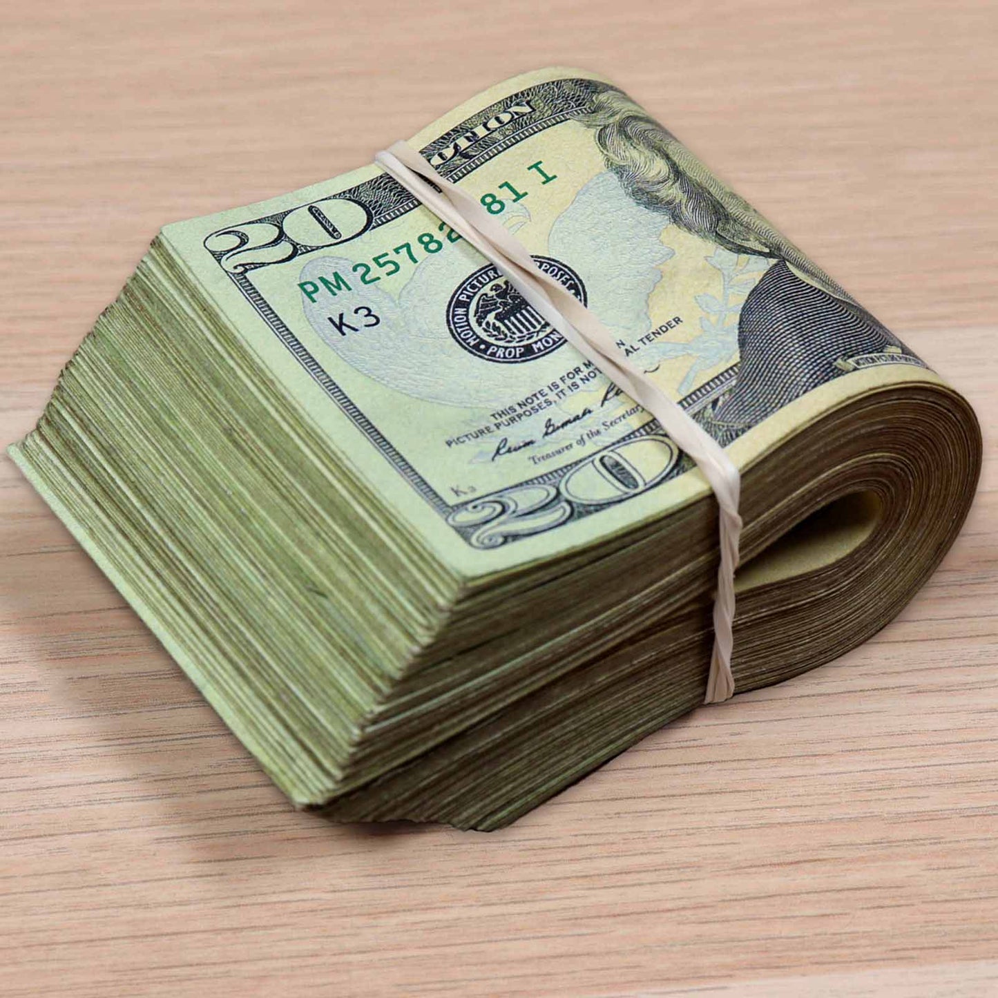 $34,000 ✔️RealAged™ Full Print New Series Stacks & Bands Pack by Prop Money Inc