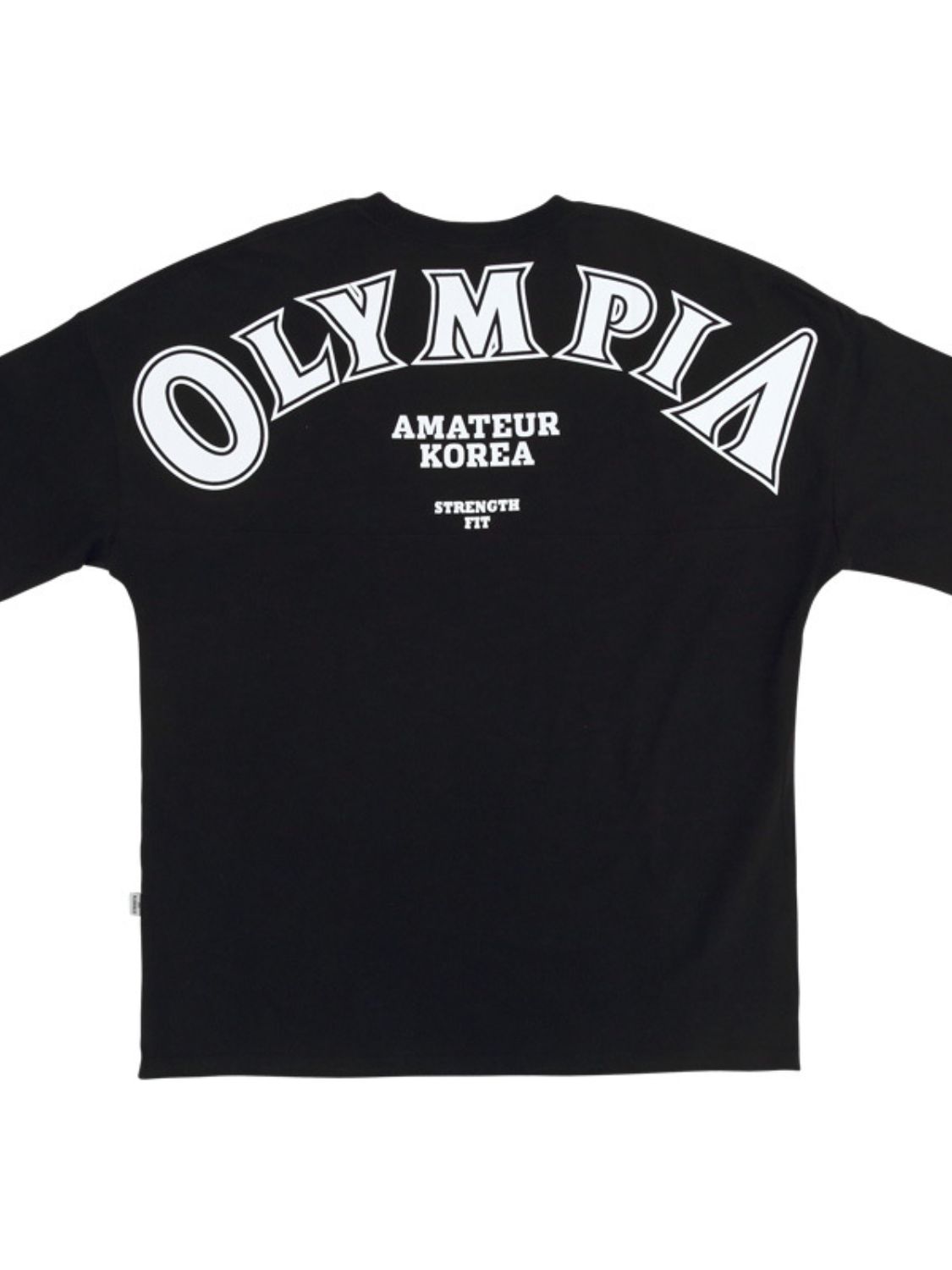 Men's Plus Size Letter Graphic Round Neck T-Shirt