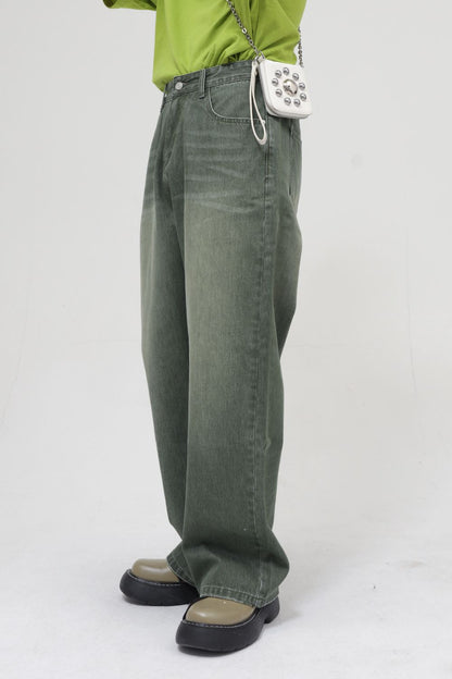Men's Wide Straight Leg Jeans