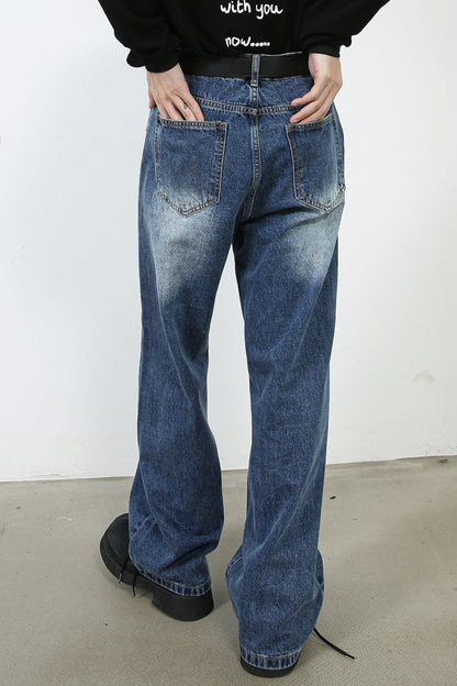 Men's Wide Straight Leg Jeans