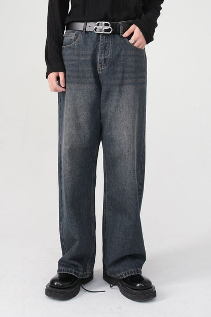 Wide Leg Jeans with Pockets