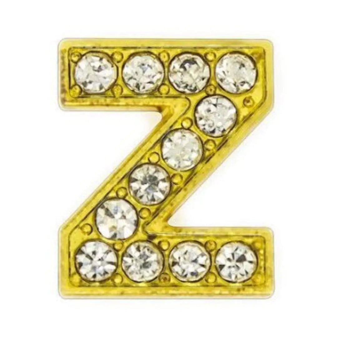 Pavé Letters -Gold Charms