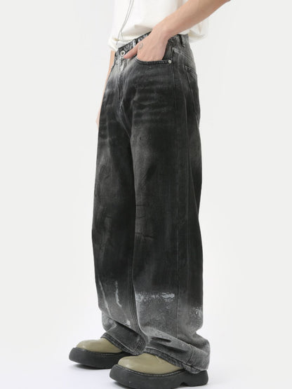 Wide Leg Jeans with Pockets