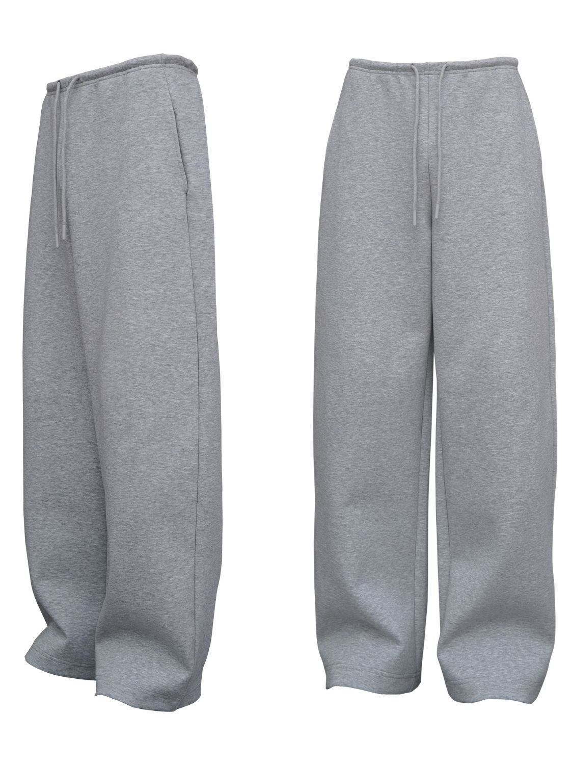 Men's Drawstring Straight-Leg Sweatpants