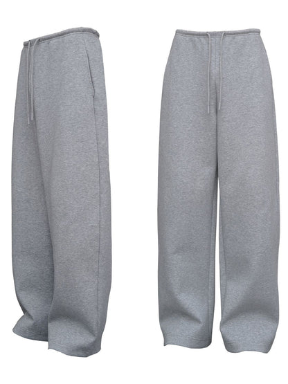 Men's Drawstring Straight-Leg Sweatpants