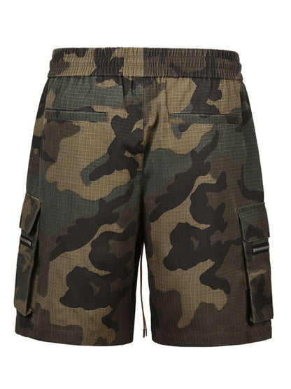 Men's Drawstring Camouflage Shorts