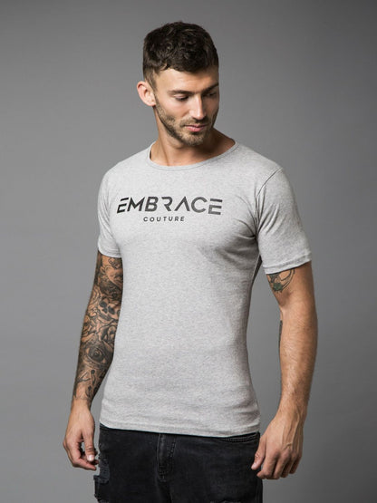 Men's Letter Graphic Round Neck Short Sleeve T-Shirt