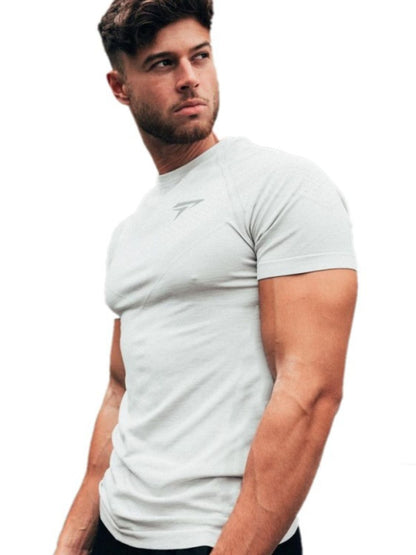 Men's Plus Size Round Neck Short Sleeve T-Shirt
