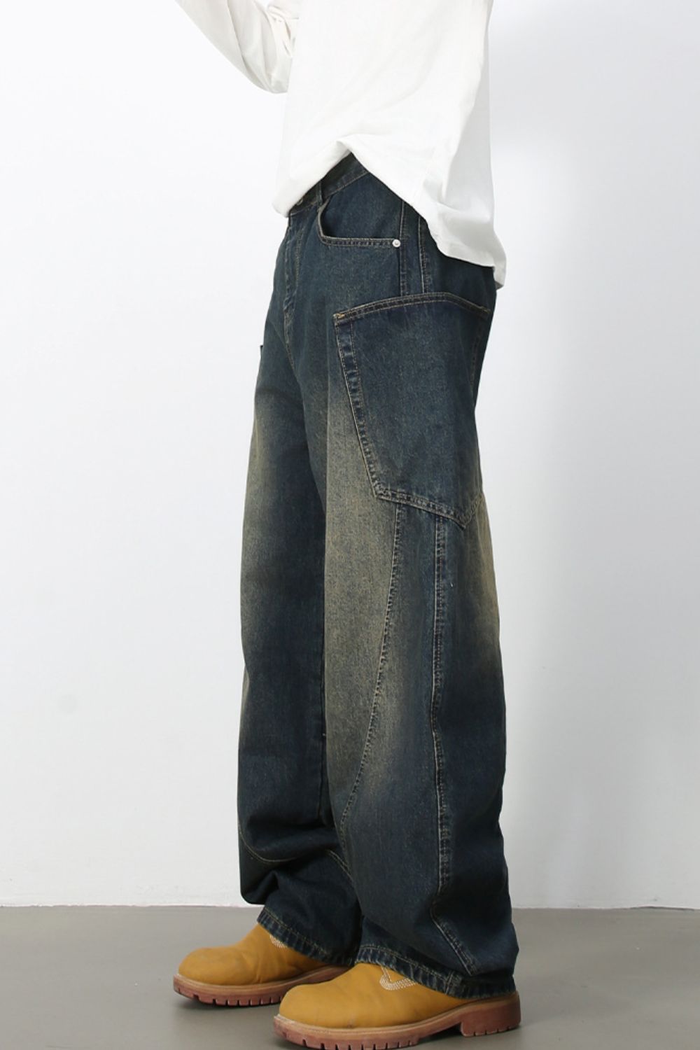 Men's Wide Leg Jeans