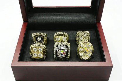 Pittsburgh Steelers Super Bowl Championship Ring Set