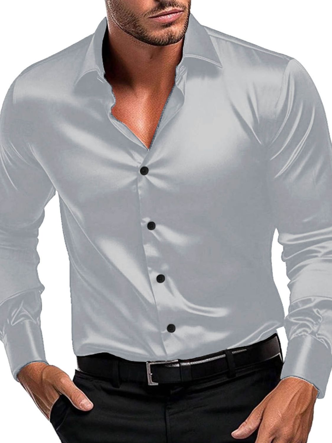 Men's Button Down Long Sleeve Shirt
