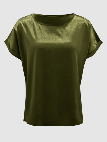 Round Neck Short Sleeve T-Shirt