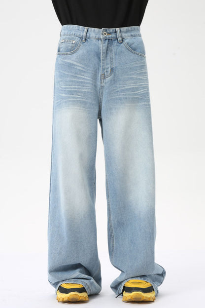Wide Leg Jeans with Pockets